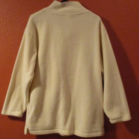 Scooby Doo Vintage 1999 Cartoon Network Woman Medium Cream Blue Pink Pullover - Picture 7 of 10